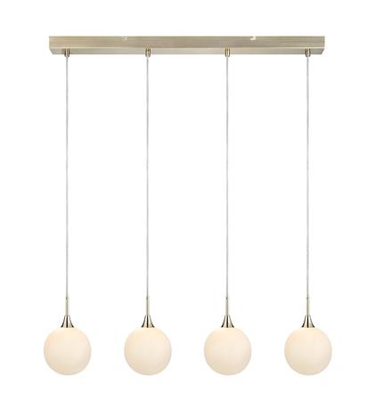 Markslöjd QUATTRO XL Pendant 4L Antique/White