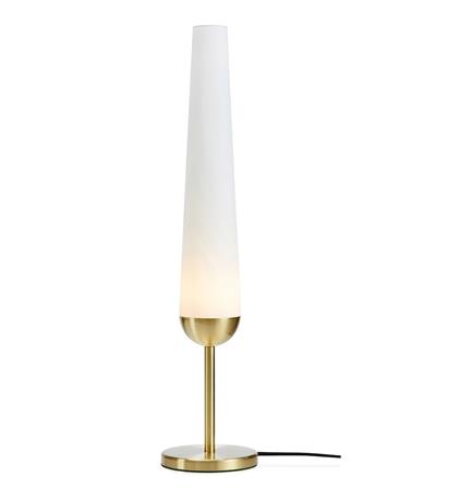 Markslöjd BERN Table 1L Brushed Brass/White