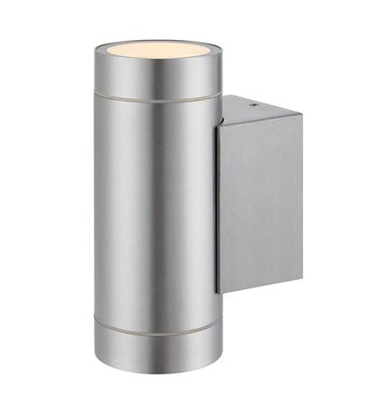 Markslöjd PIPE Wall 2L Aluminium IP44