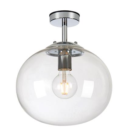 Markslöjd AMY Ceiling 1L Chrome/Clear IP44