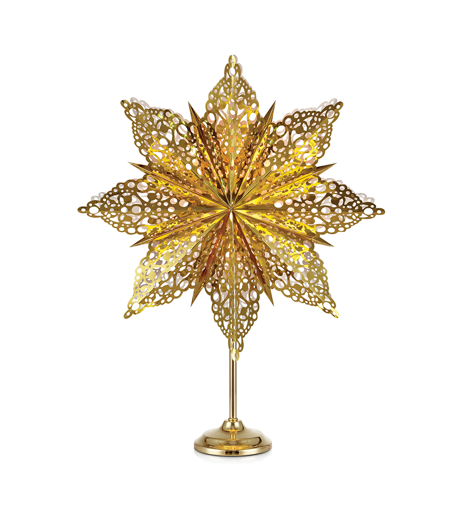 MARKSLÖJD MÄRTA TABLE STAR 62CM GOLD