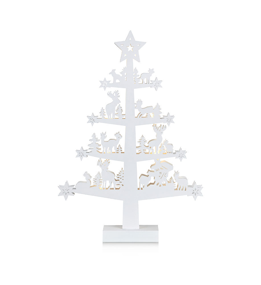 MARKSLÖJD PRINCE Table Decoration  Tree 47cm  White