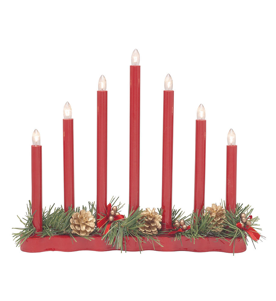 MARKSLÖJD HOL Candle 7 E10 LED Red