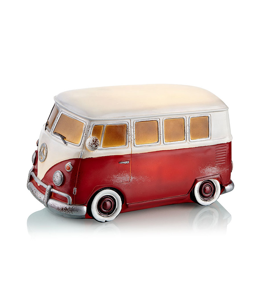 MARKSLÖJD NOSTALGI Table Decoration WW Bus Red