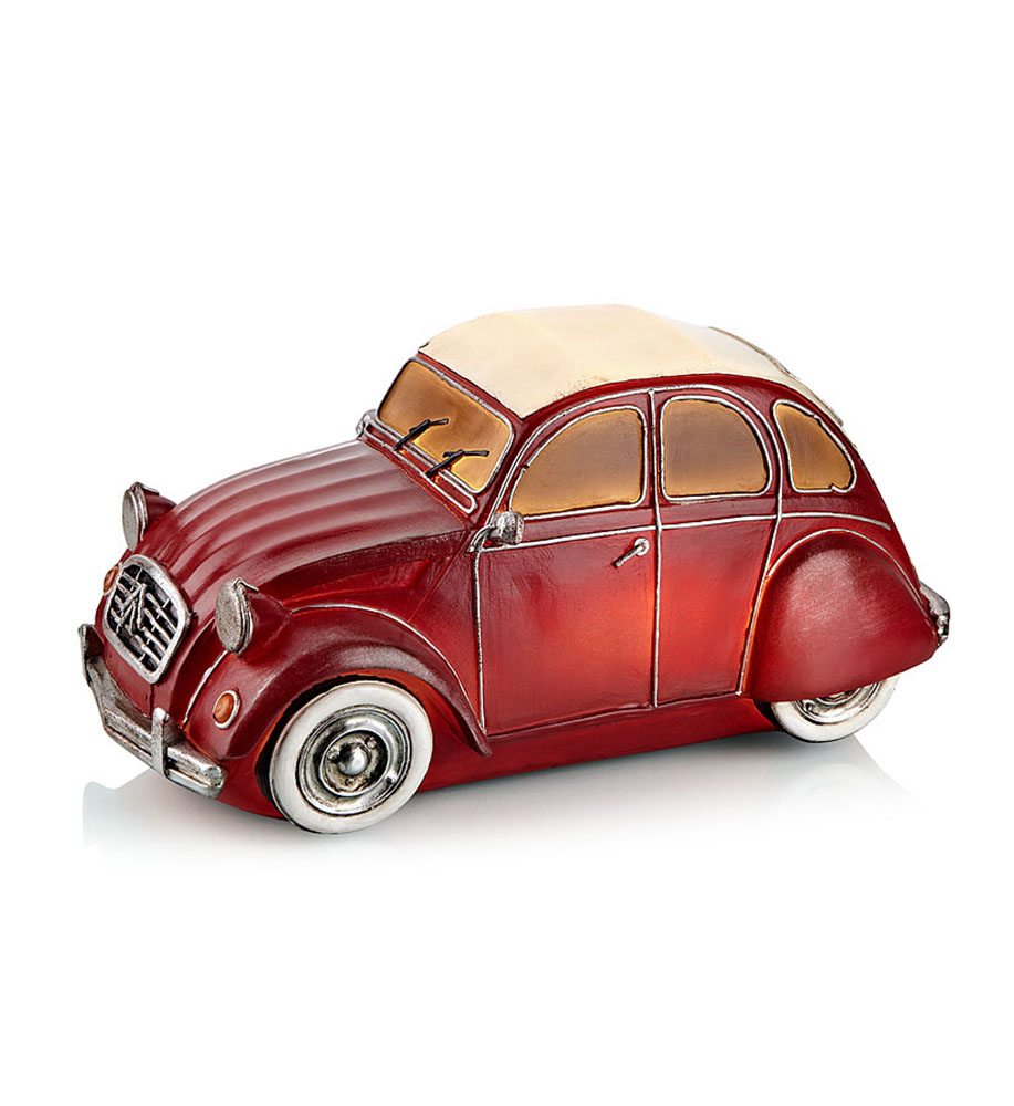 MARKSLÖJD NOSTALGI  Table Decoration C3 Car Red