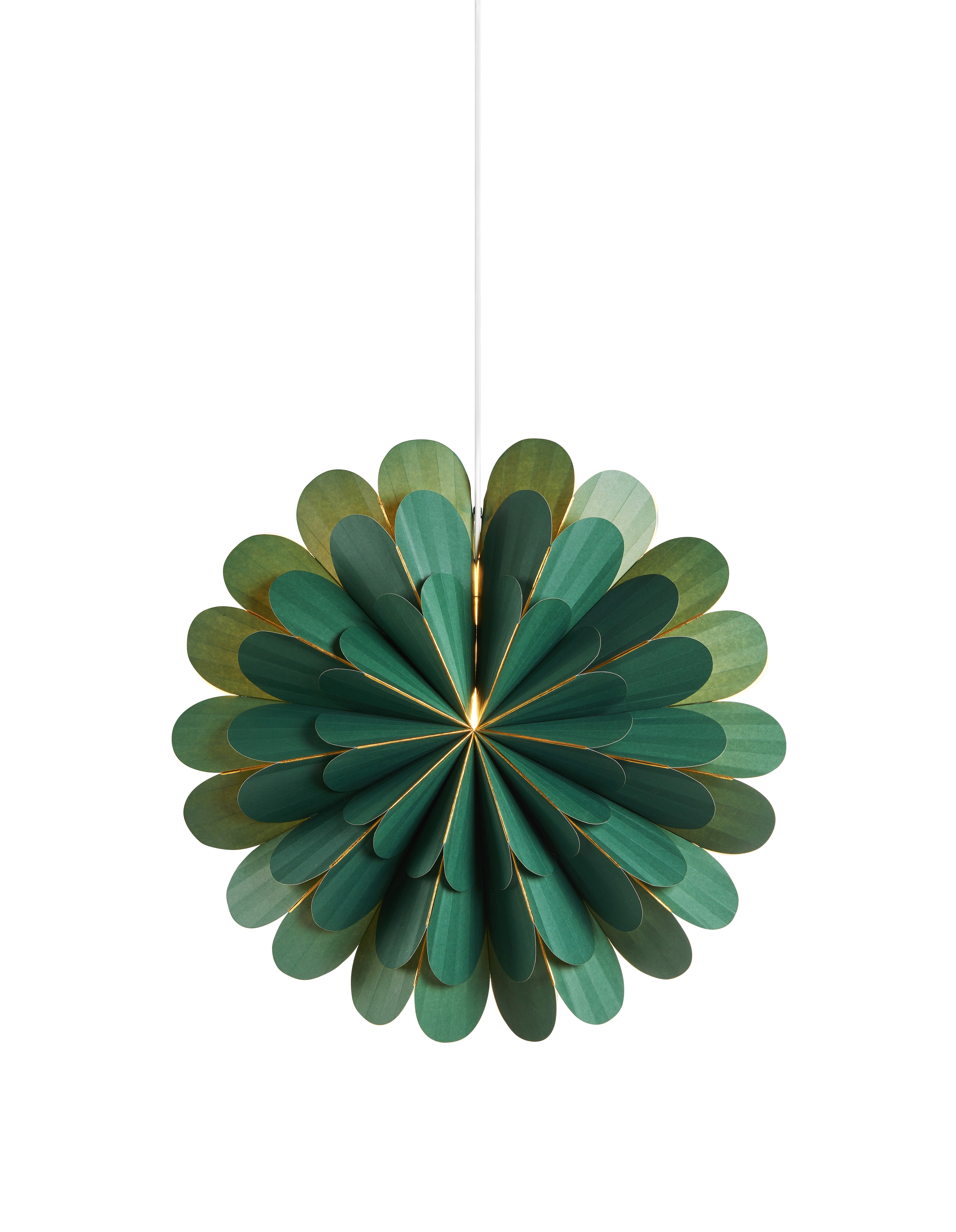 MARKSLÖJD MARIGOLD Pendant Star 45cm Green