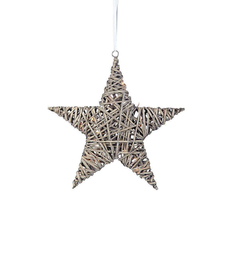 MARKSLÖJD BODANE Pendant Deco Star 40 cm Grey