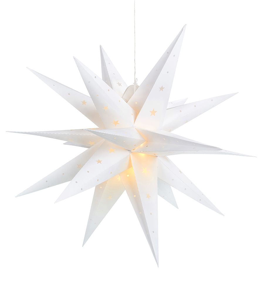 MARKSLÖJD VECTRA 3D Plastic star 60 cm IP44