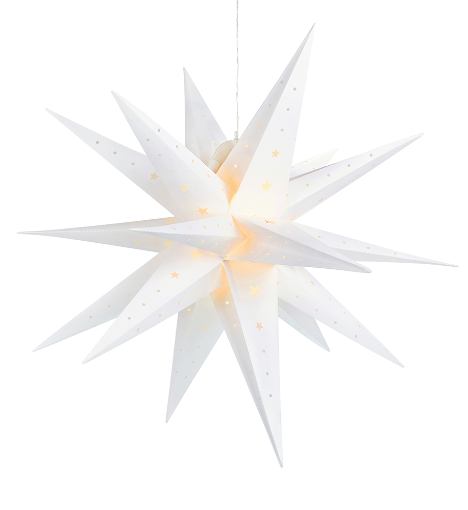 MARKSLÖJD VECTRA 3D Plastic star 80 cm IP44