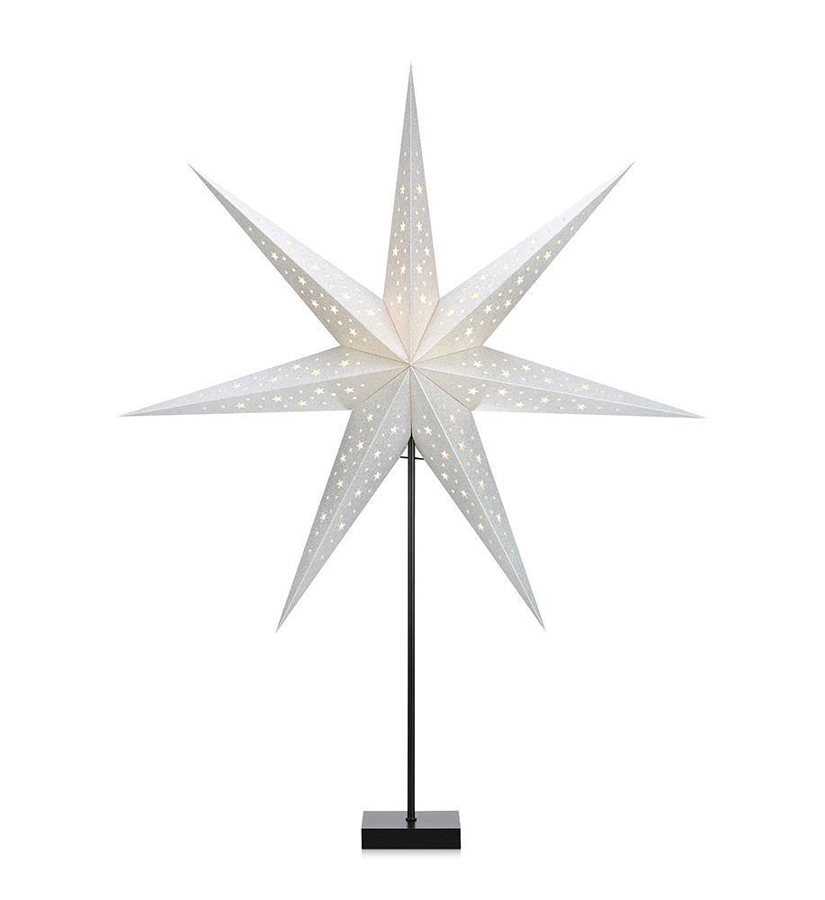 MARKSLÖJD SOLVALLA Tablestar 1 mtr Silver