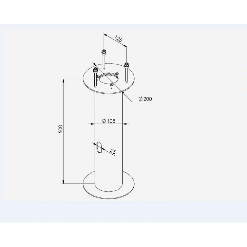 NORLYS METAL BASE 1231 TO GROUND