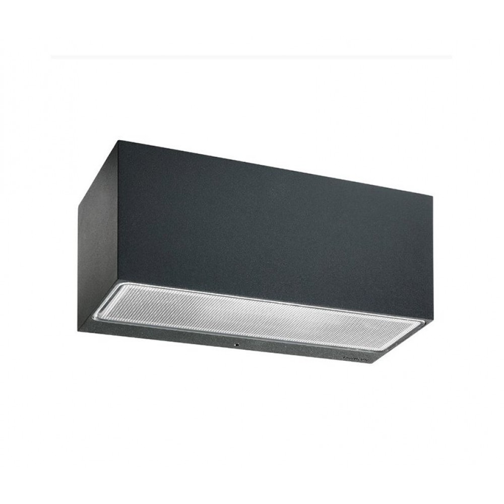 NORLYS ASKER BIG 1303 BLACK E27 46W / LED 9W UP / DOWN EEI A++..D kültéri homlokzatvilágító