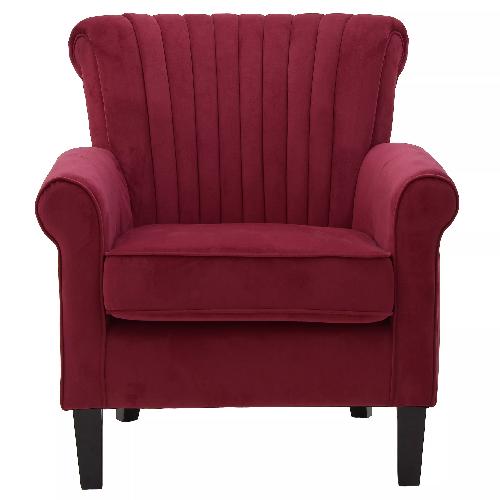 Velvet Bergere Armchair