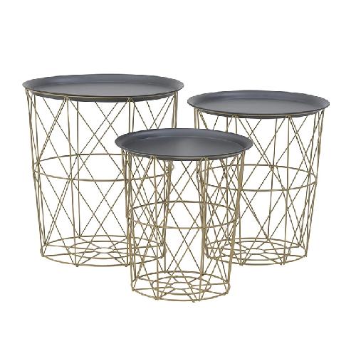 Table/Storage Basket Set Of 3