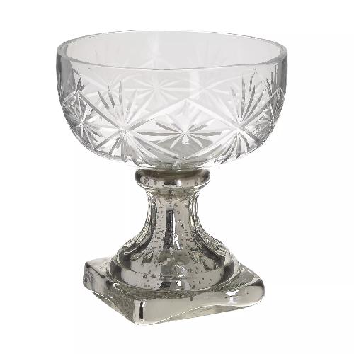 Glass Footed Bowl