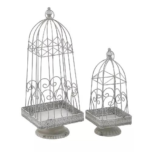 Lantern/Cage Set Of 2