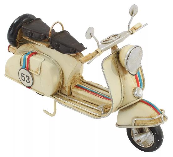 METAL SCOOTER IN BEIGE COLOR 17Χ8Χ11