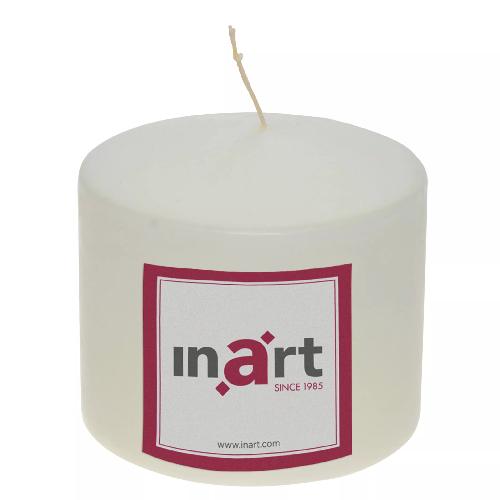 Paraffin Candle In Cream Color