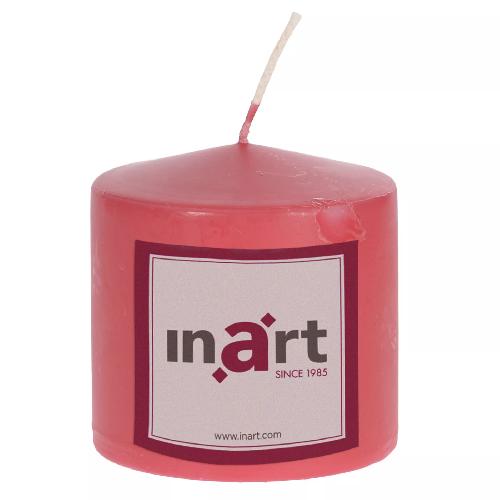 Paraffin Candle In Red