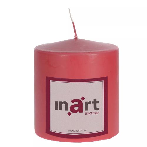 Paraffin Candle in Red