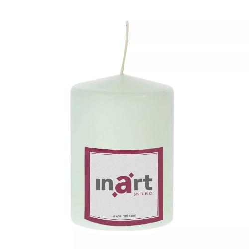 Paraffin Candle in Mint Color