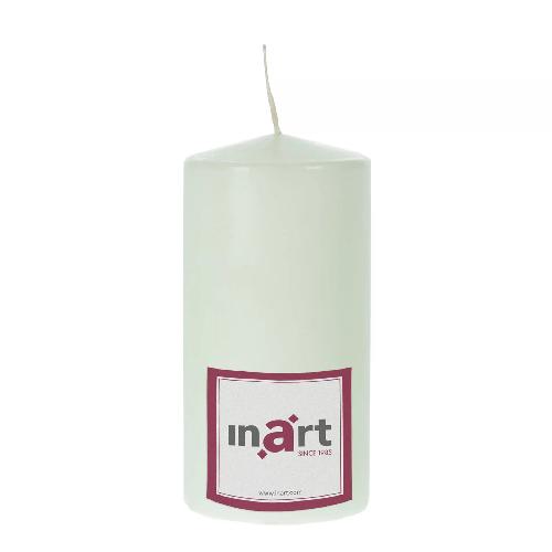 Paraffin Candle in Mint Color