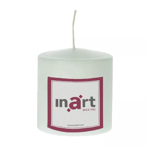 Paraffin Candle in Mint Color