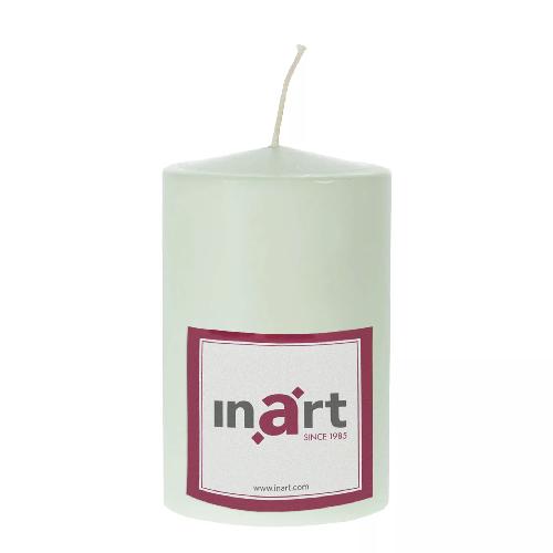 Paraffin Candle in Mint Color