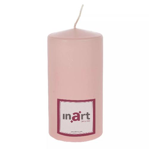 PARAFFIN CANDLE IN SALMONE COLOR 7X14