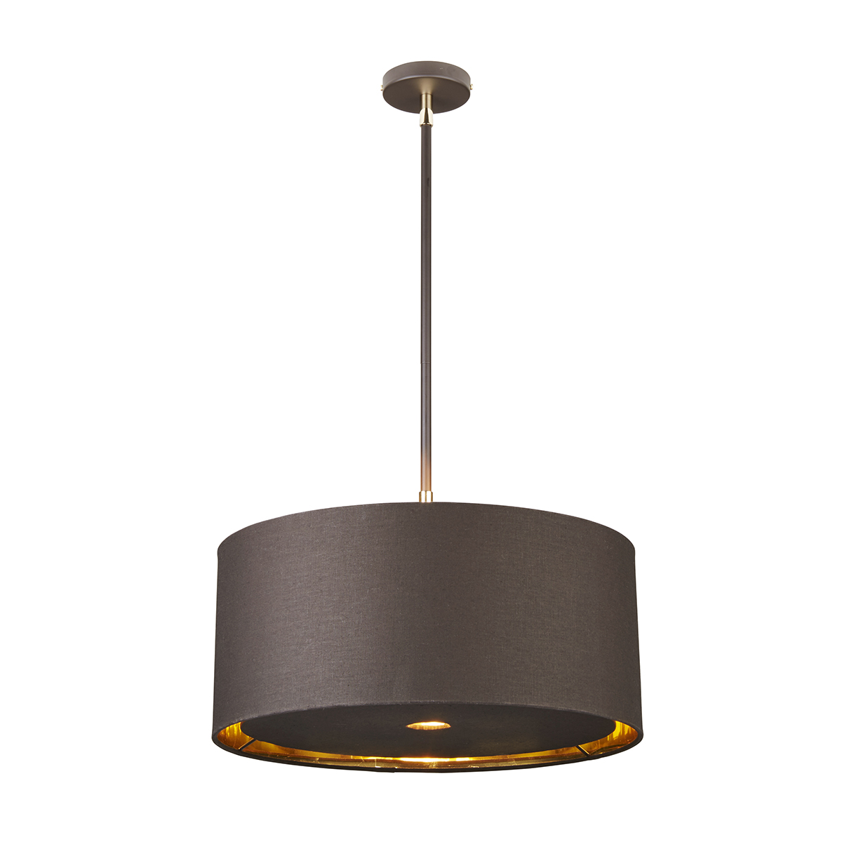 Elstead Balance Brown/csiszolt sárgaréz Pendant