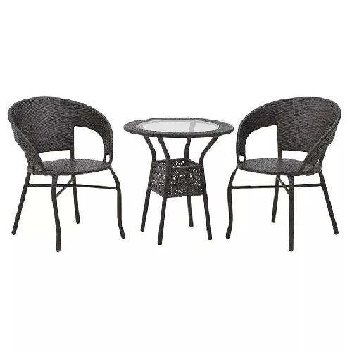 Outdoor Lounger Set Of 3