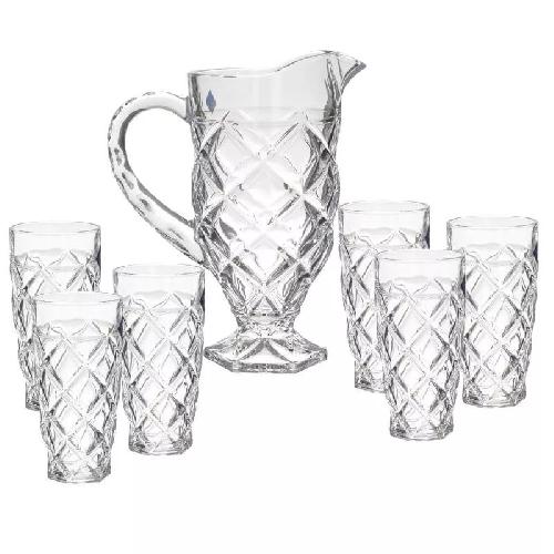 Set Of Jug And 6 Glasses