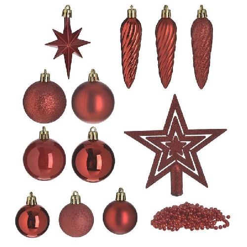 Xmas Ornaments Set Of 50