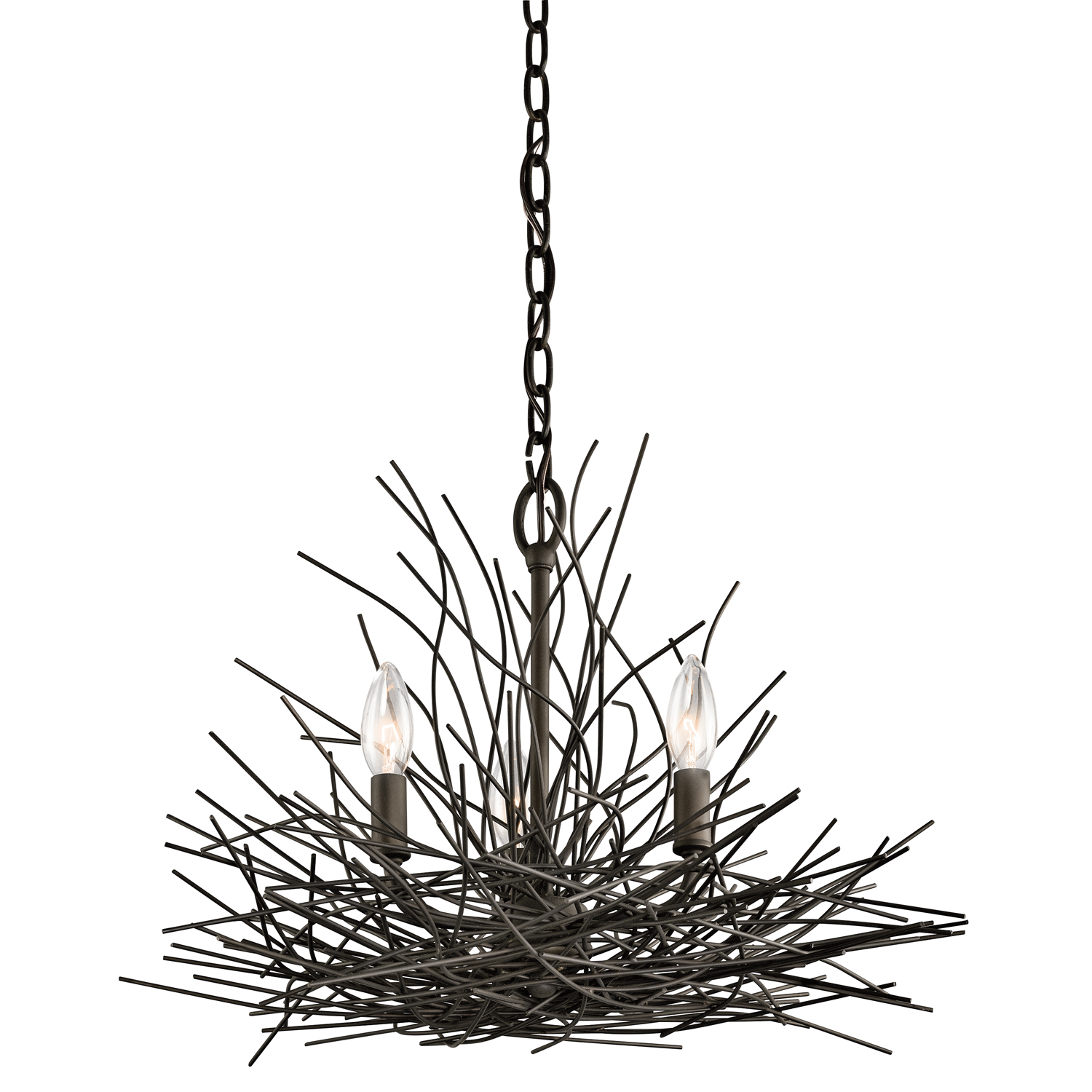 Elstead Organique 3lt Chandelier