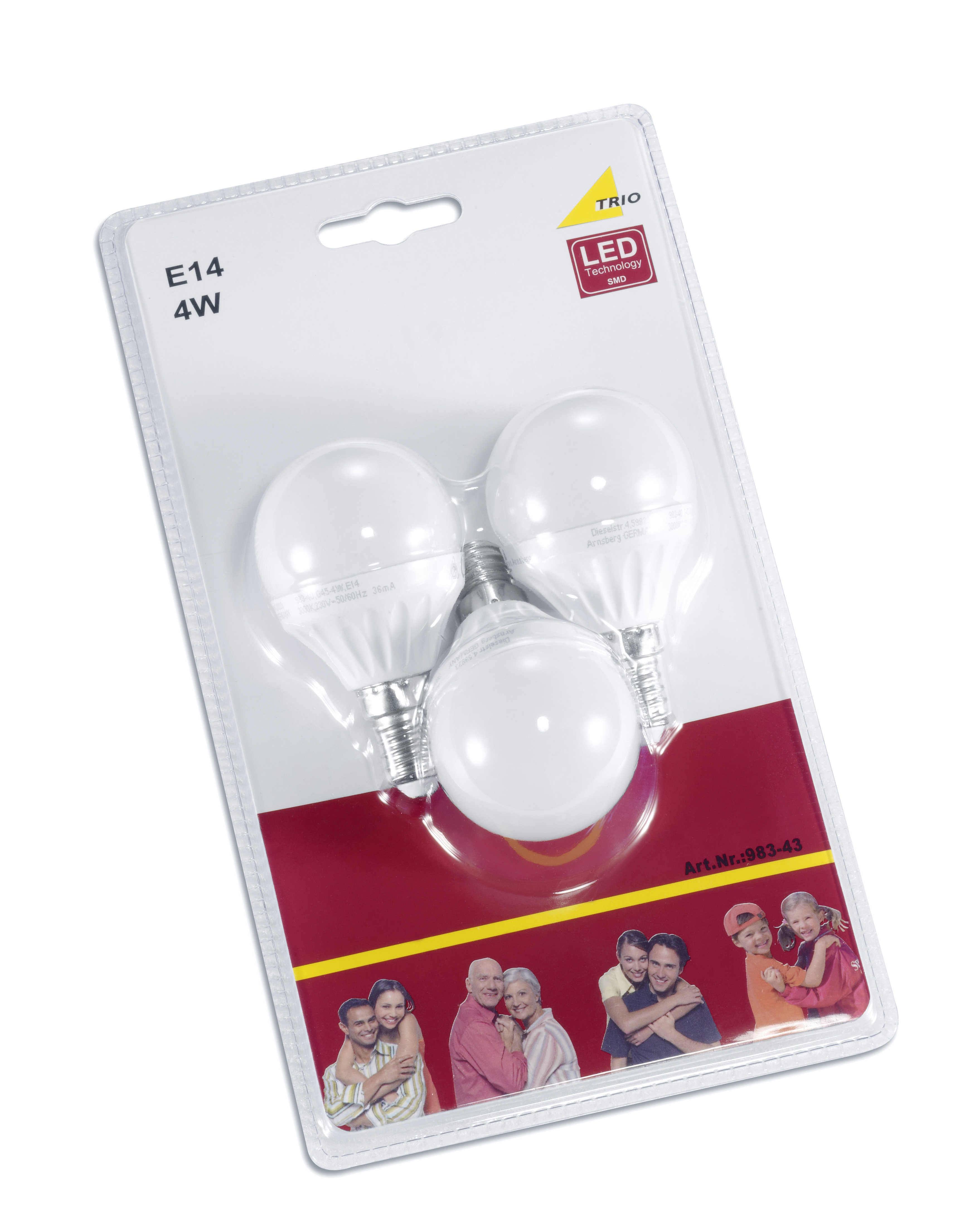 Trio LUSTER LED, Kiegészítők fehér