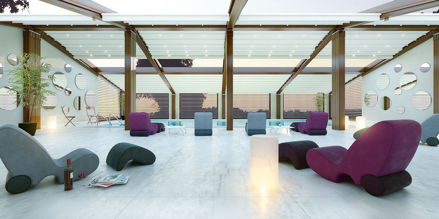 PURE ponyvás pergola